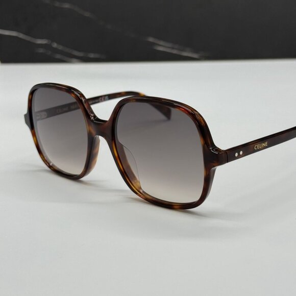 NEW CL40244U 52F CELINE SUNGLASSES HAVANA WOMEN EYEWEAR CELINE CL 40244U - Picture 6 of 12